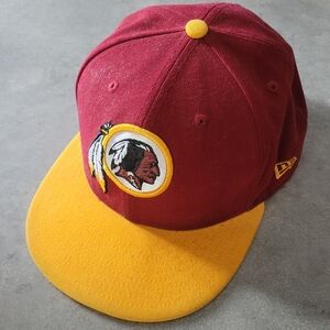 Washington REDSKINS New Era Red 59FIFTY Fitted Cap